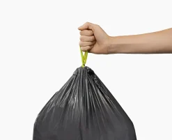 IW1 24-36L Gray Recycled Trash Bags - 4 pack