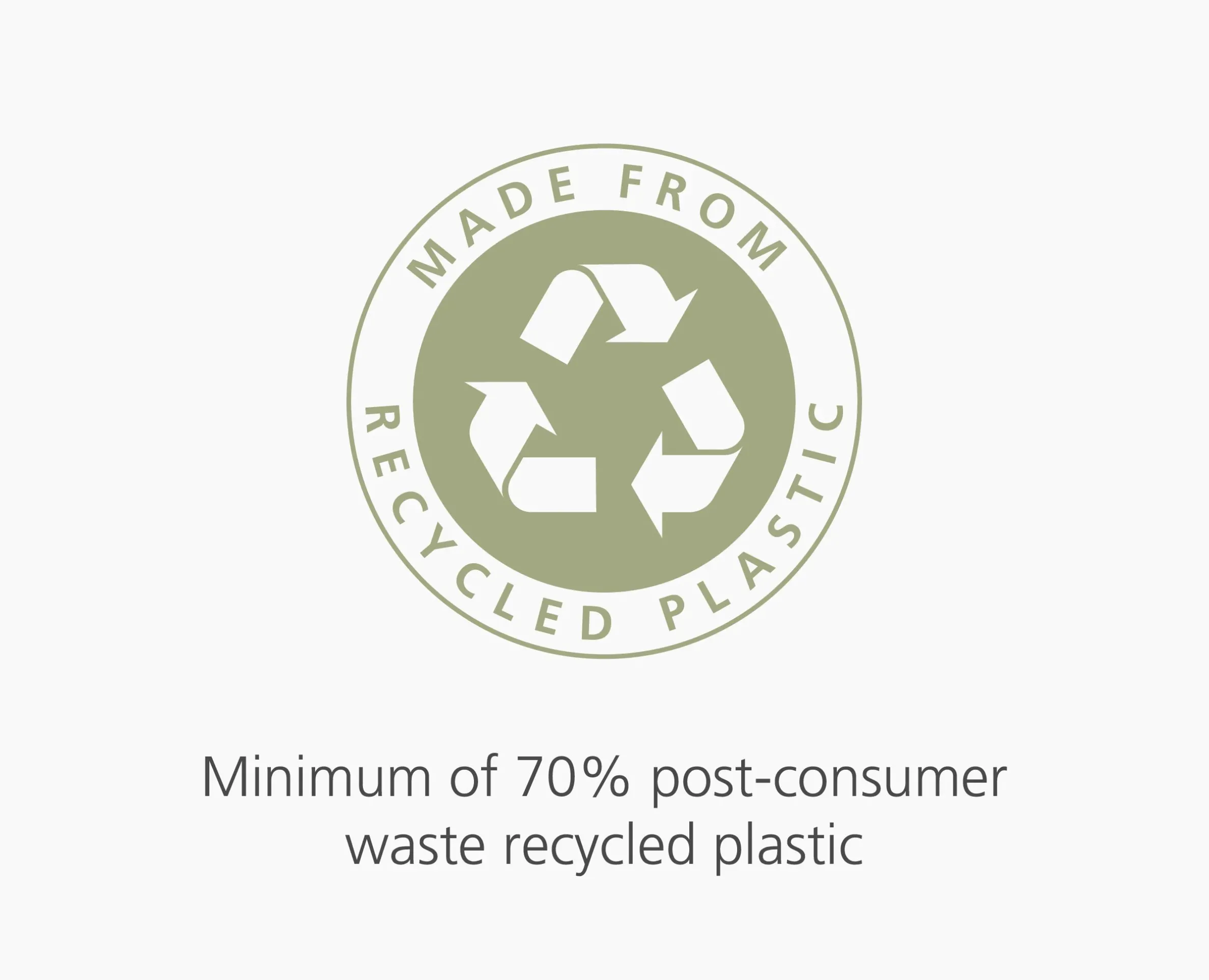 IW1 24-36L Gray Recycled Trash Bags - 4 pack
