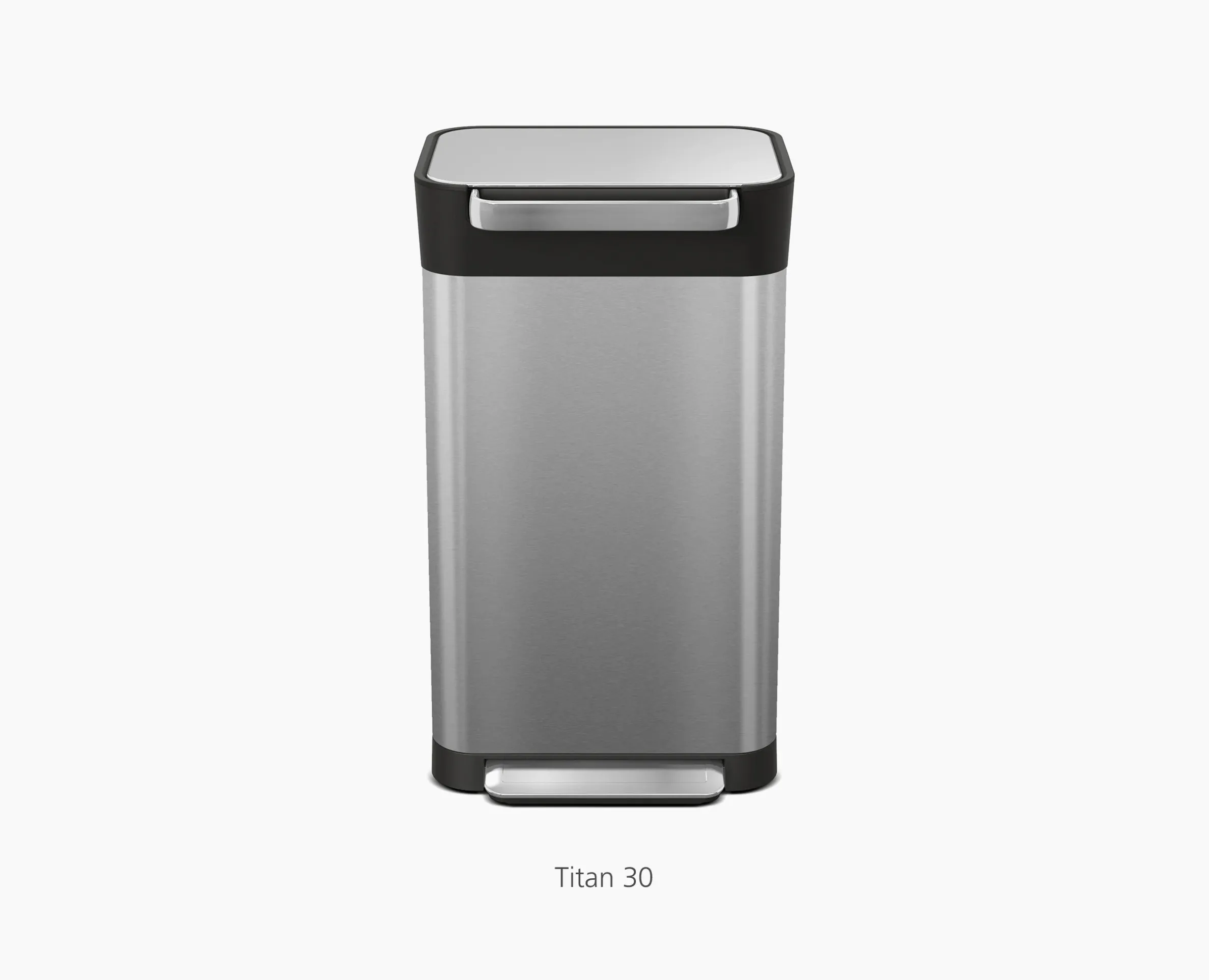 IW4 50L Gray Recycled Trash Bags