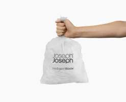 IW2 4L White Food Waste Caddy Trash Bags