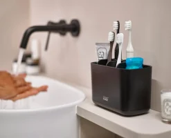 Matt Black Bathroom Set