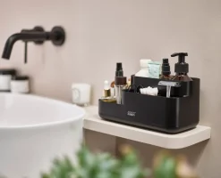 Matt Black Bathroom Set