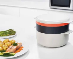 M-Cuisine™ 4-piece Orange Microwave Cooking Set