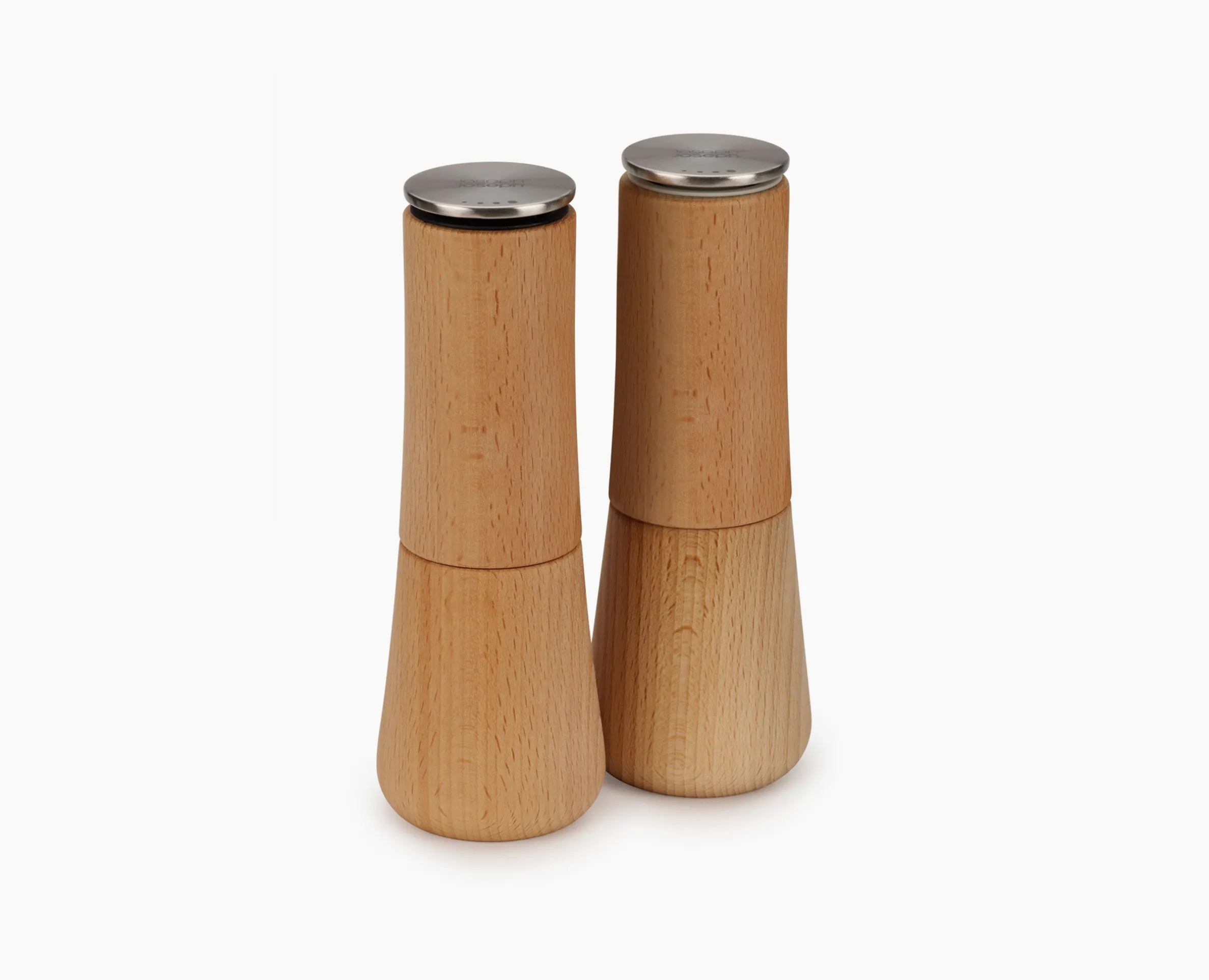 Milltop™ Wood 2-piece Salt & Pepper Mill Set