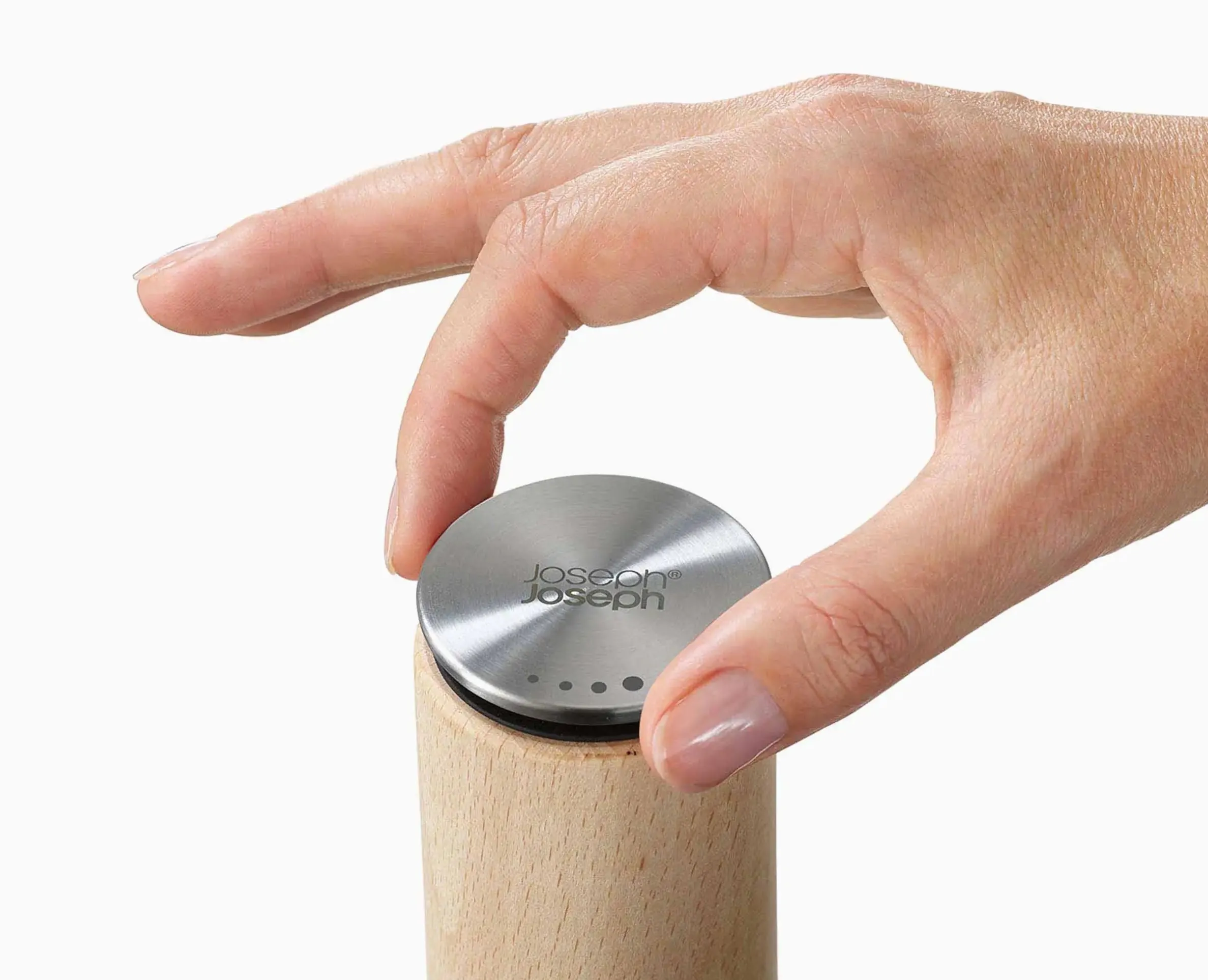 Milltop™ Wood 2-piece Salt & Pepper Mill Set