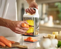 Multi-Grip™ Box Grater with Precision Food-Grip