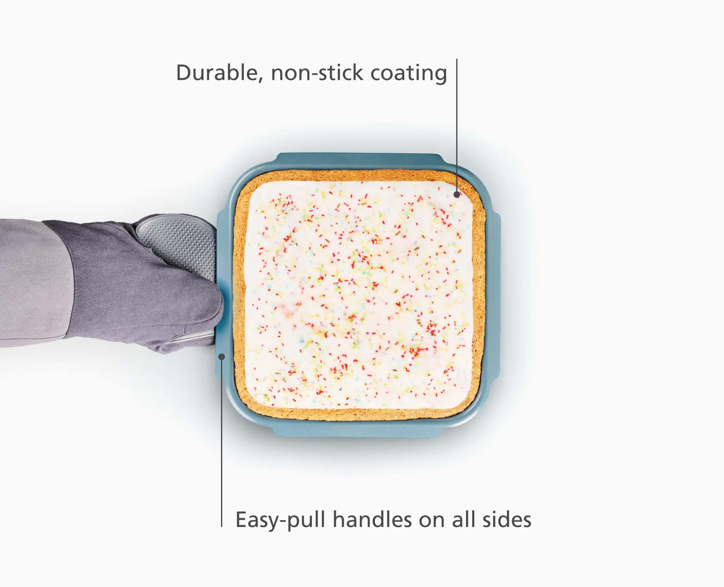 Nest™ Bake Non-Stick Medium Blue Baking Sheet