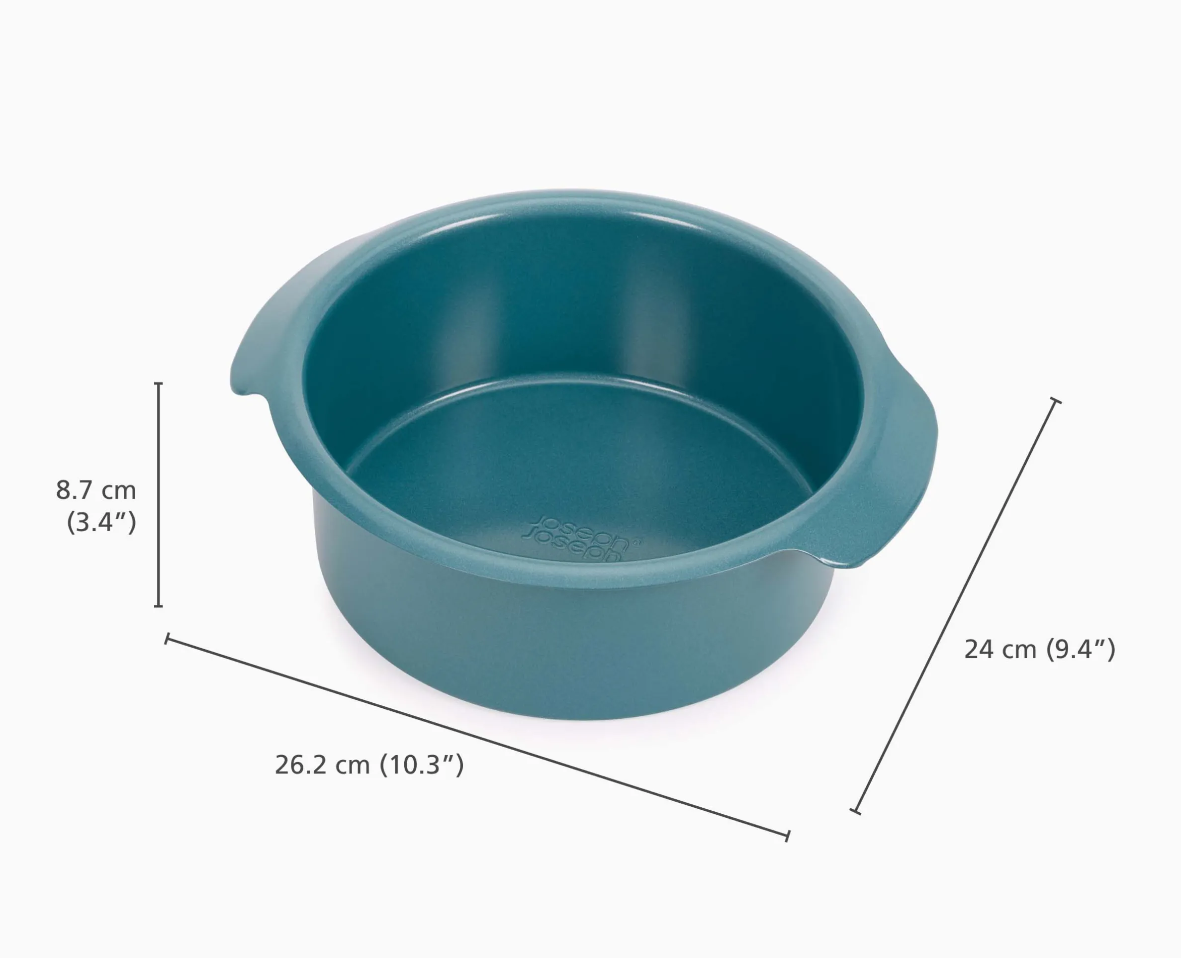 Nest™ Bake Non-Stick 8" Blue Round Cake Pan
