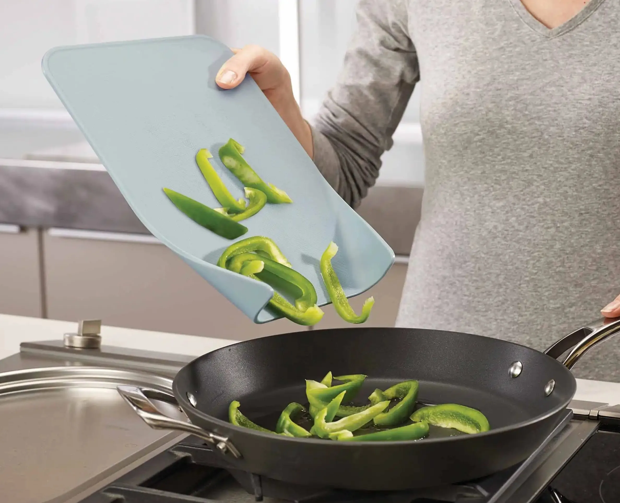 Nest™ Chop 3-piece Gray Cutting Board Set