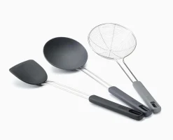 Nest™ Fusion 3-piece Black Wok Utensil Set