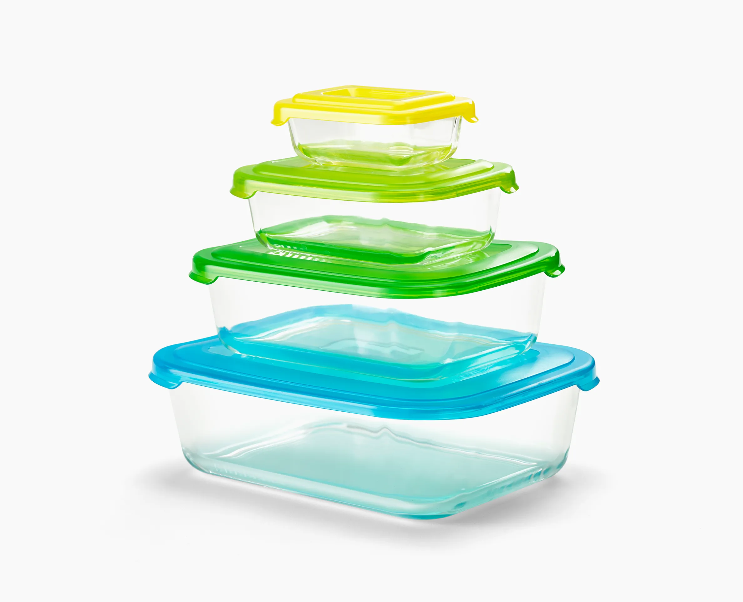 Nest™ Glass Multicolor Food Storage Set