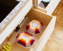 Nest™ Lock 16-Piece Multicolor Mixed Food Container Set