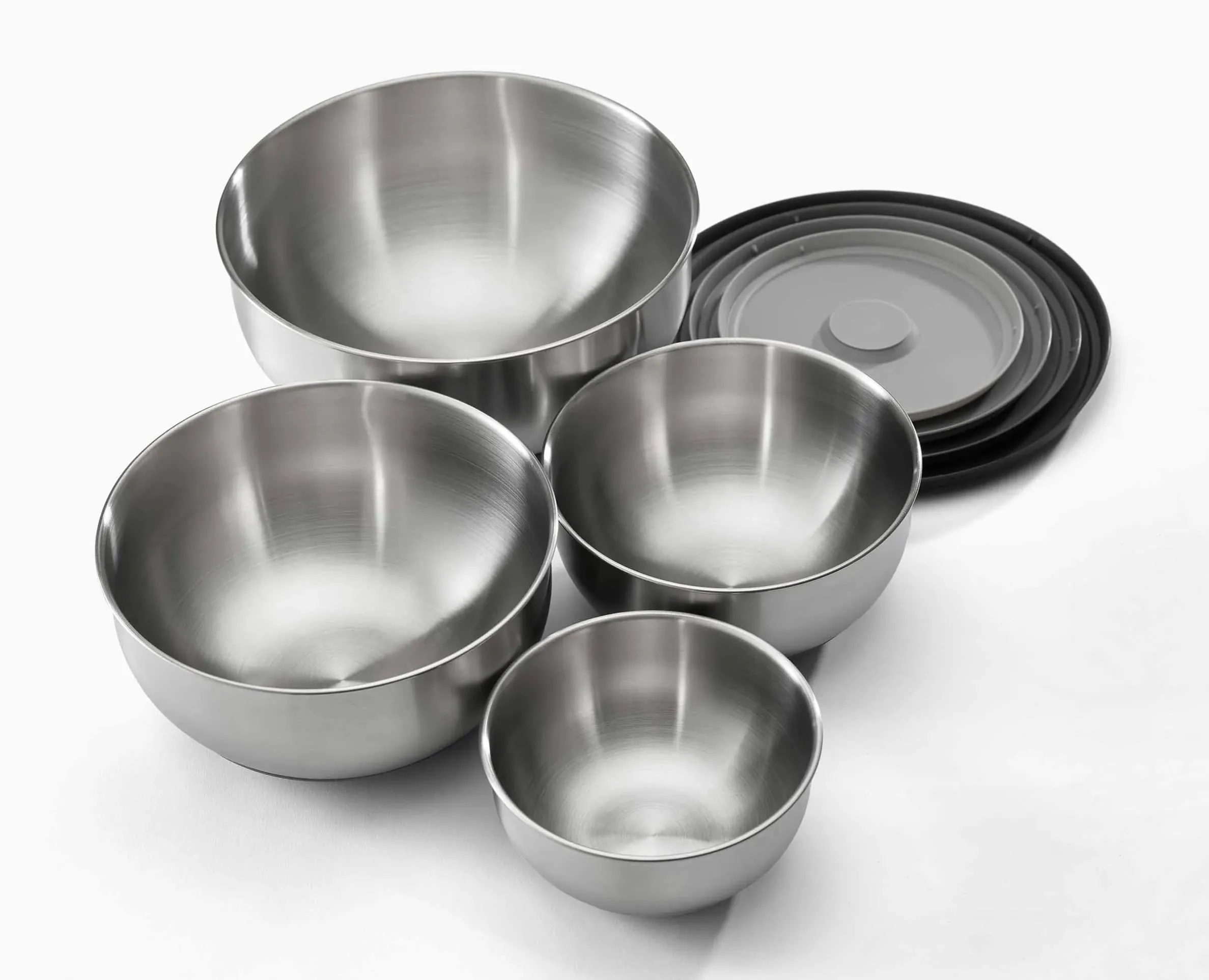Nest™ Prep&Store Stainless-steel Bowl Set