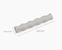 Orderly™ Set of 2 Ecru Clothes Rail Spacer Set