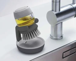 Palm Scrub™ Gray Washing Up Brush