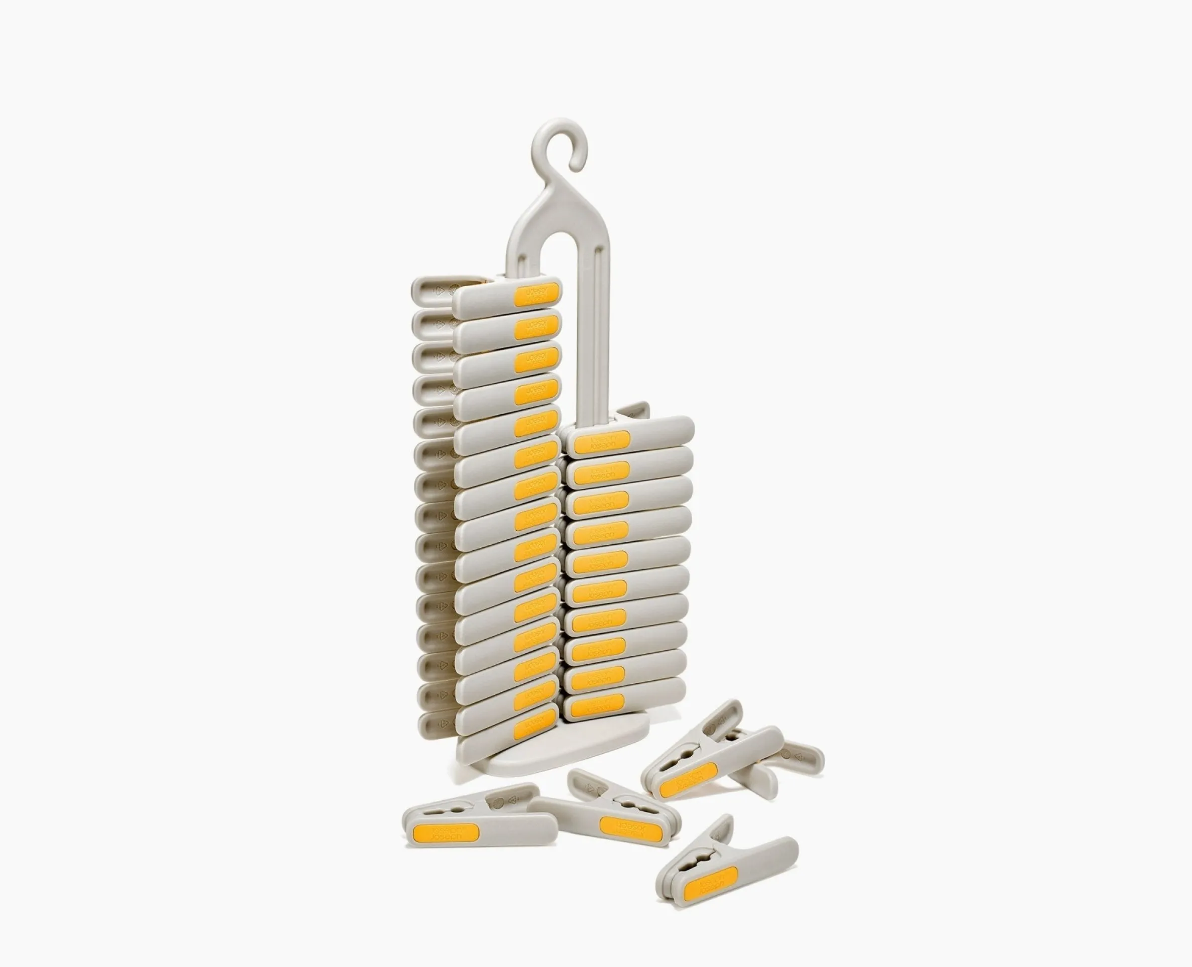 PegStore™ 30-Piece Clothespin Set With Storage Stand
