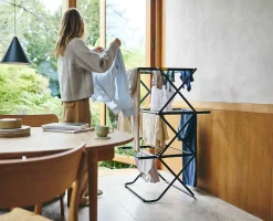 2-Piece AirFrame™ 21m & Petal™ 32-Piece Clothes Drying Rack Set