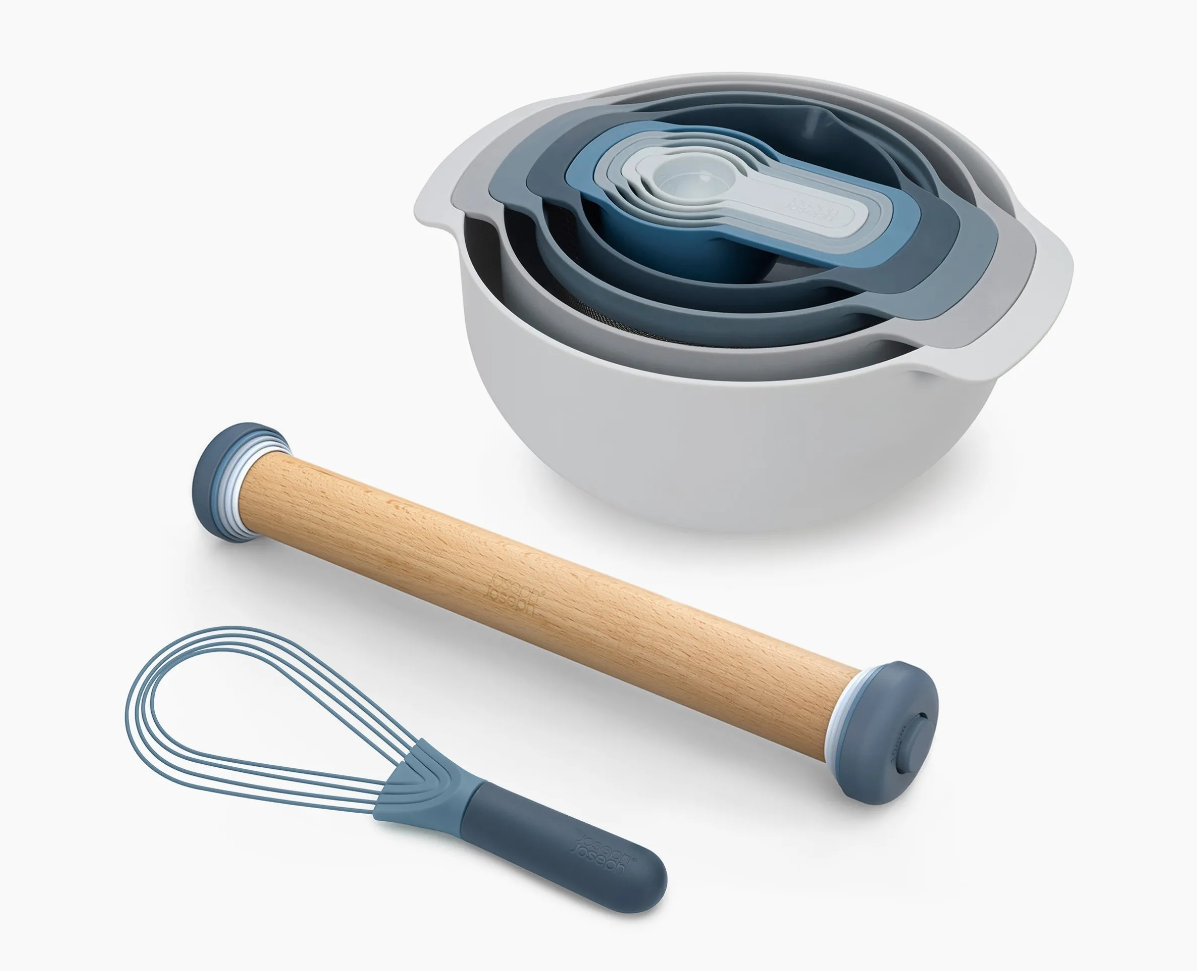 3-piece Blue Baking Bundle Set