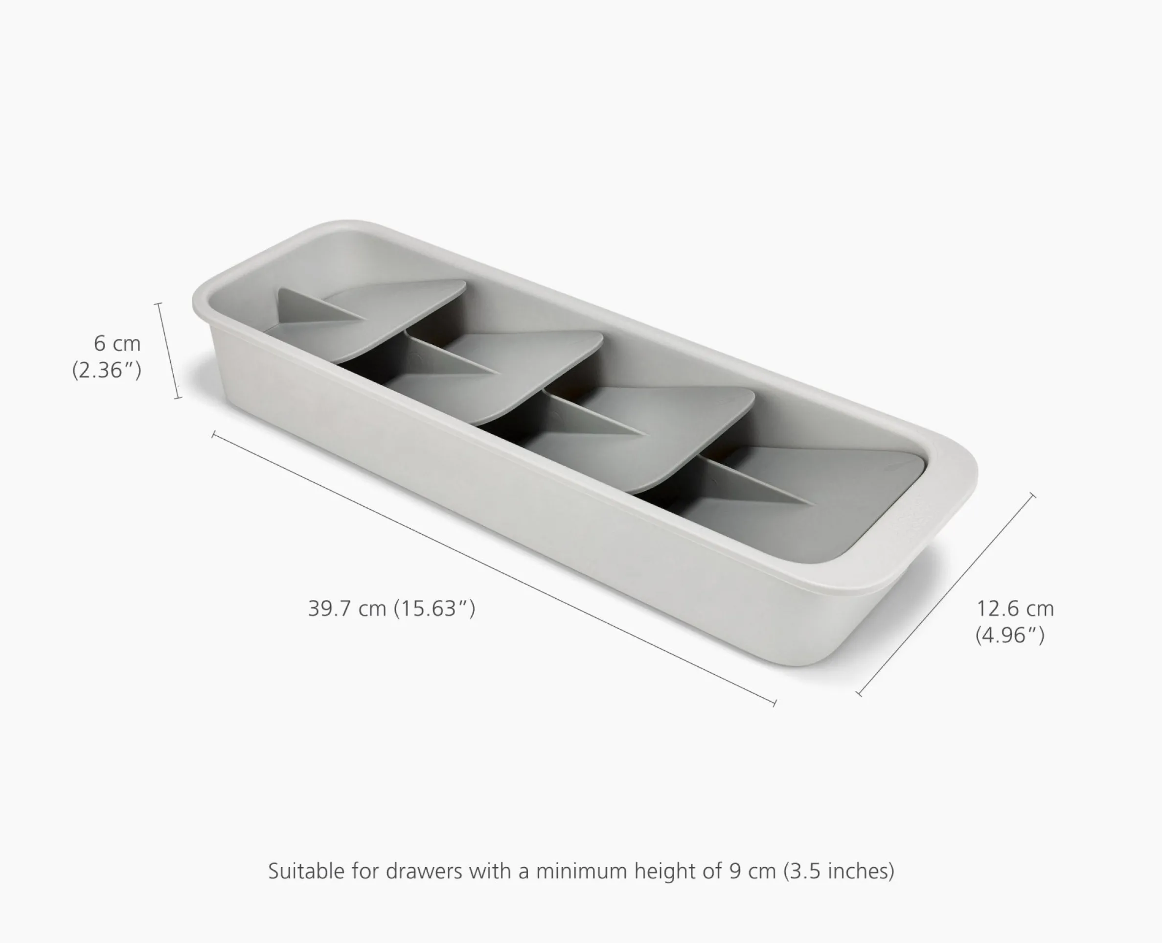 2-piece DrawerStore™ Cutlery & Knife Organizer Set
