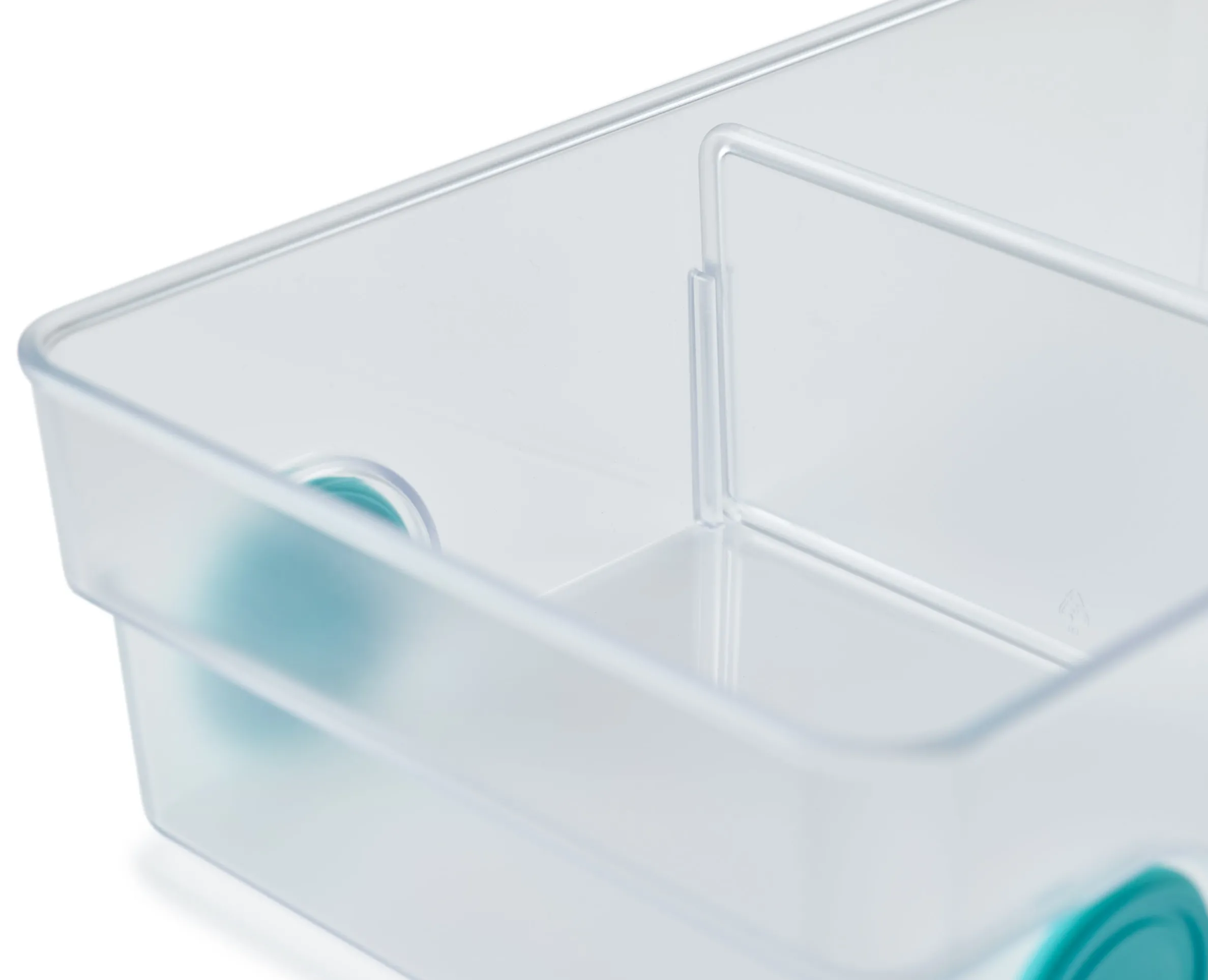 2-piece FridgeStore™ Clear Under-shelf Drawer & Storage Bin Set