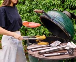 6-piece GrillOut™ BBQ Utensil Set with Extending Handles