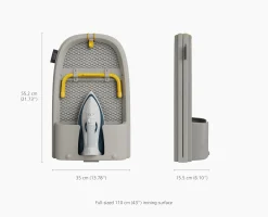 Pocket Max 43" Folding Ecru Ironing Board