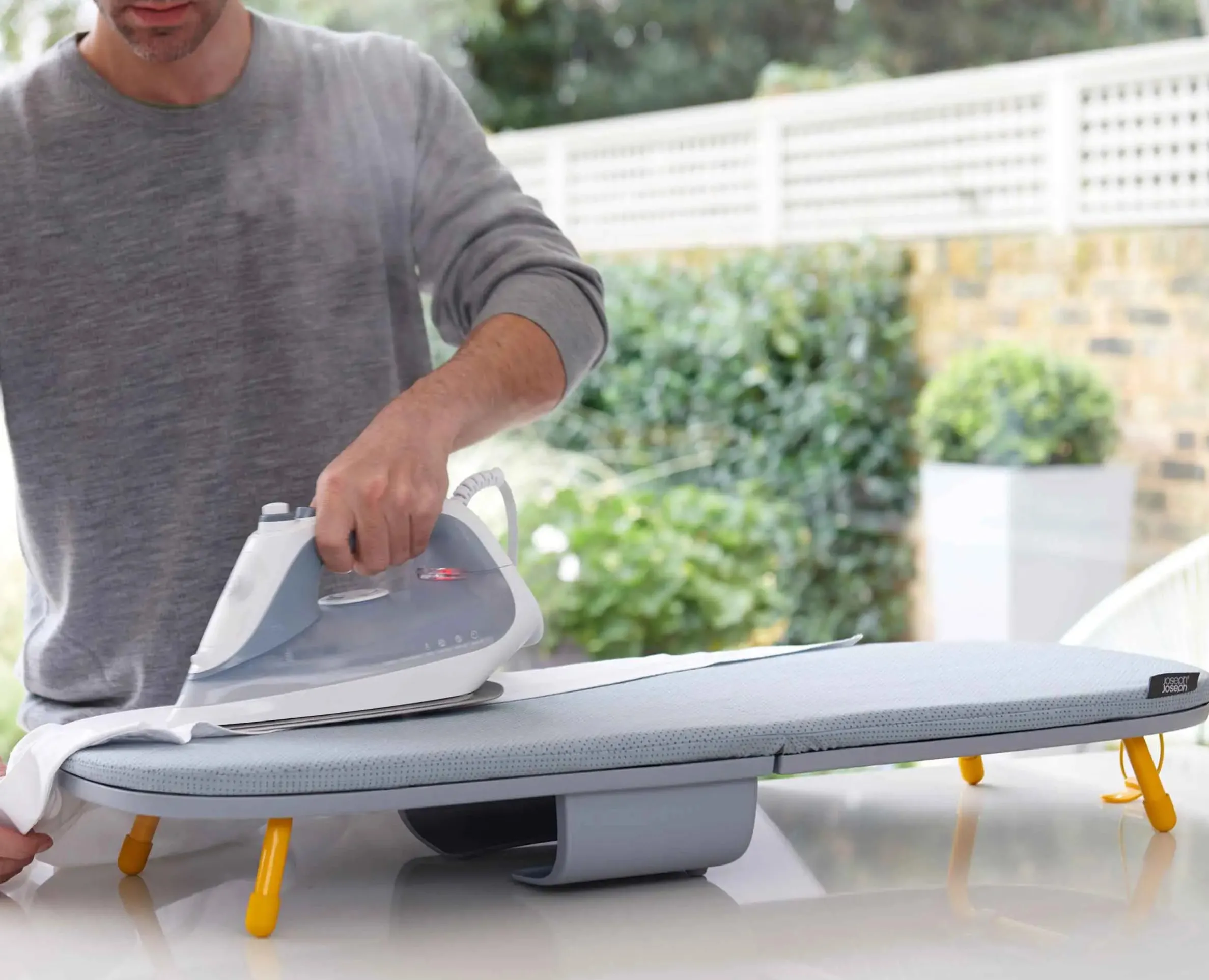 Pocket 35" Gray Ironing Board Cover