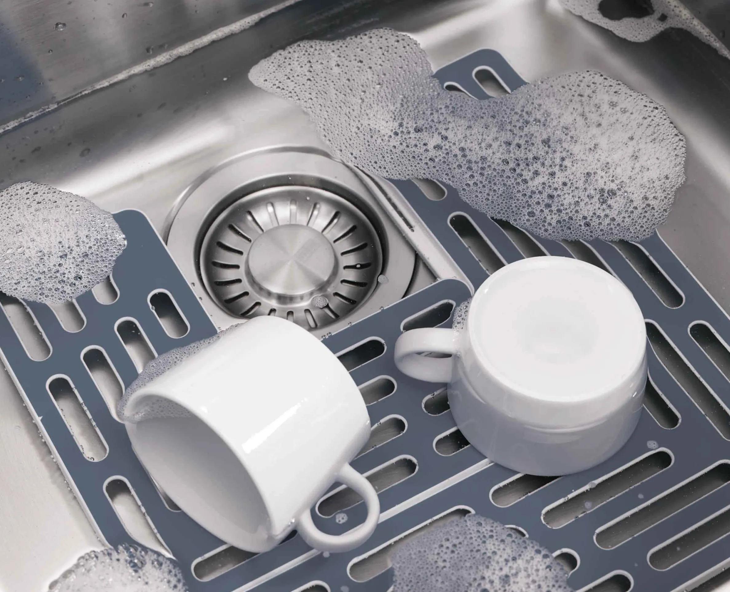 Sink Saver™ Gray Adjustable Sink Mat
