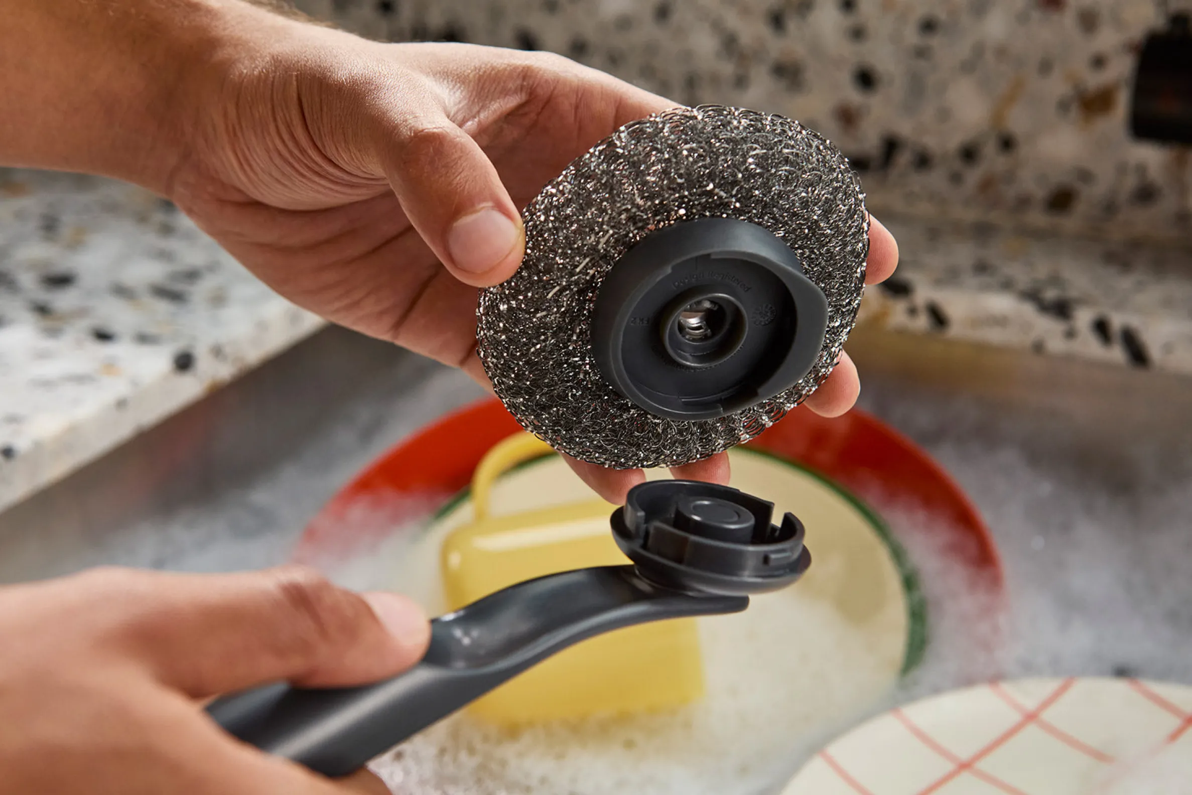 SinkTech™ 2-Piece Scourer Heads