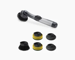 SinkTech™ Soap Dispensing Dish Brush with Replacement Head & Extra Heads