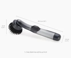 SinkTech™ Soap Dispensing Dish Brush with Replacement Head & Extra Heads