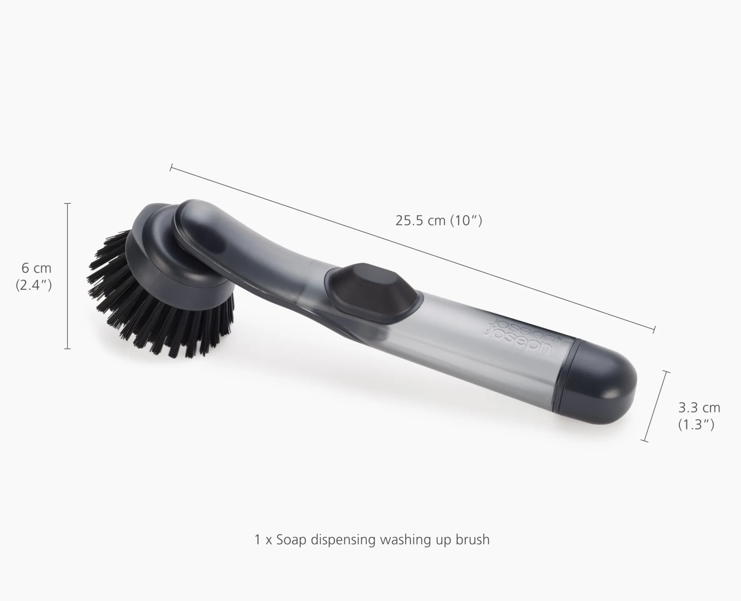 SinkTech™ Soap Dispensing Dish Brush with Replacement Head & Extra Heads
