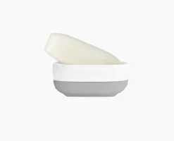 Slim™ Compact Light Gray Soap Dish