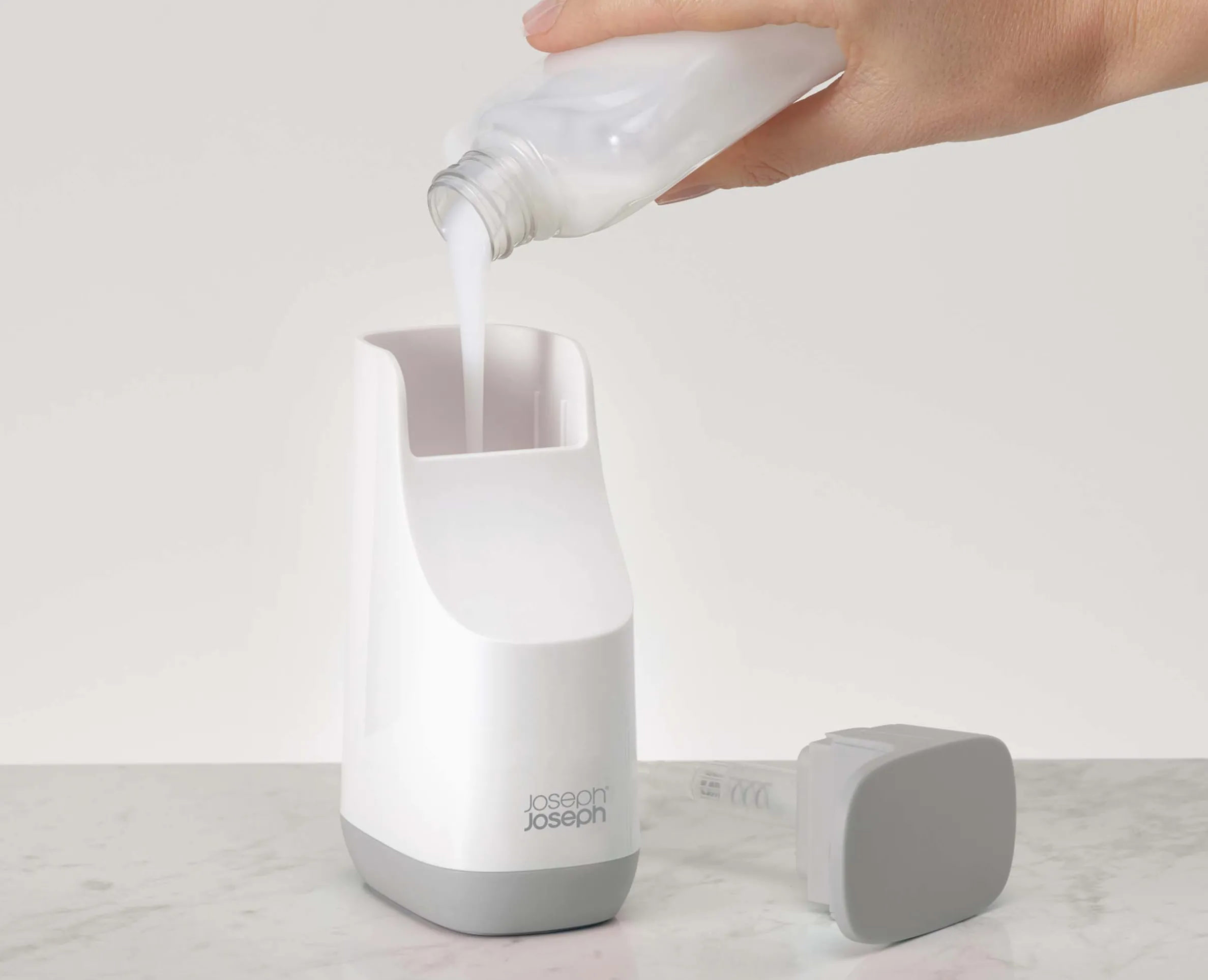 Slim™ Light Gray Soap Pump
