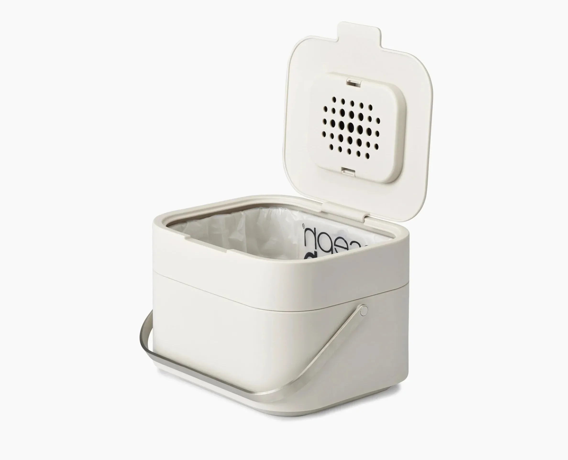 Stack 4L Stone Food Waste Caddy