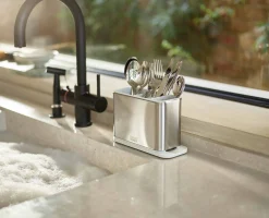 Surface™ Stainless-steel Cutlery Drainer