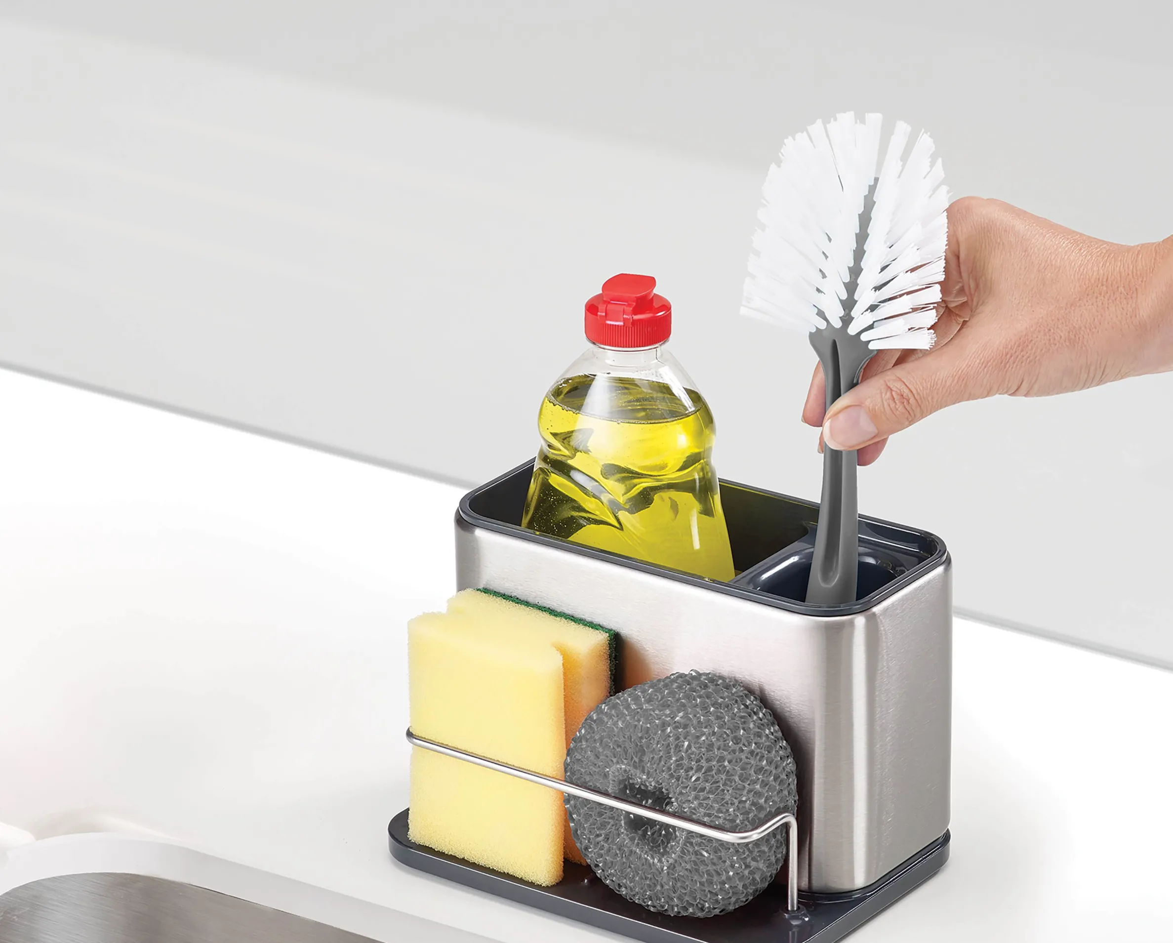 Surface™ Stainless-steel Large Sink Tidy
