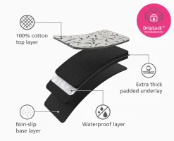 Swift™ 35" Table-top Ecru Ironing Mat