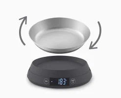 SwitchScale™ Gray Kitchen Scales