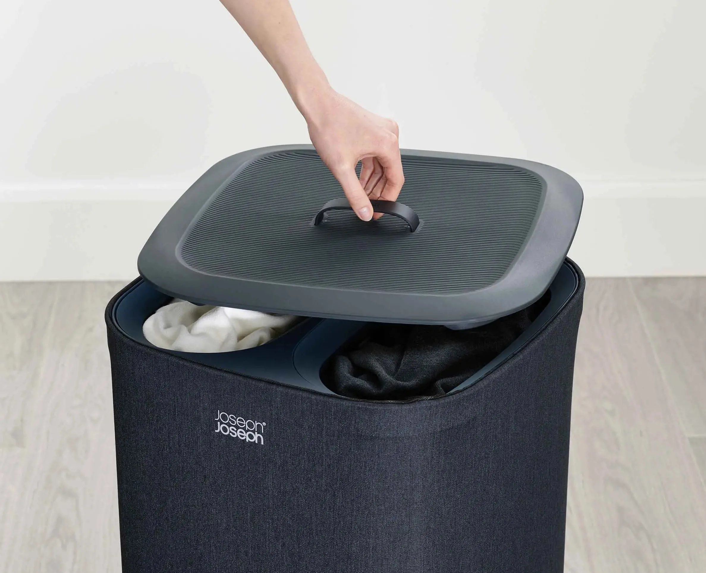 Tota 60L Black Laundry Separation Basket