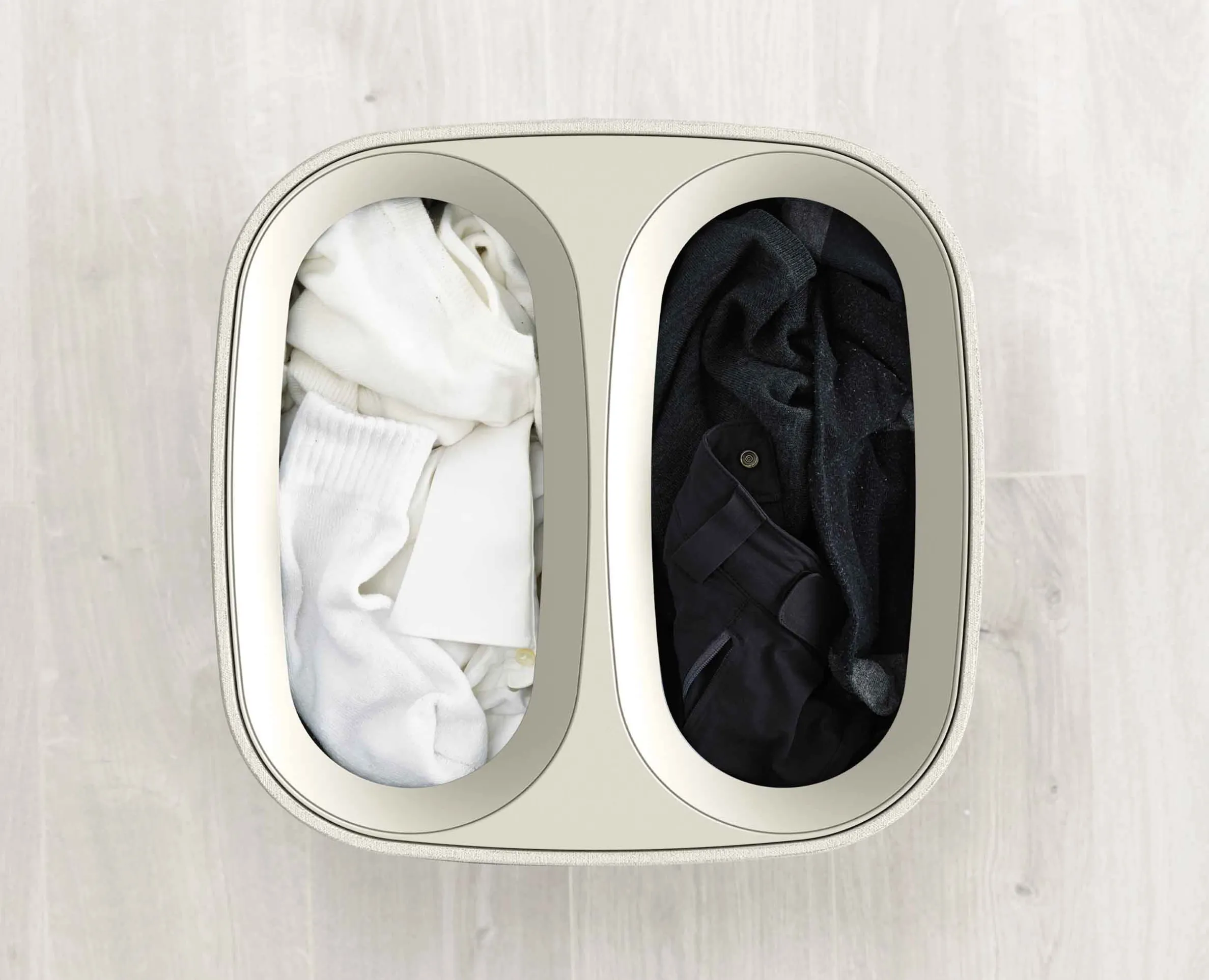 Tota 60L Ecru Laundry Separation Basket