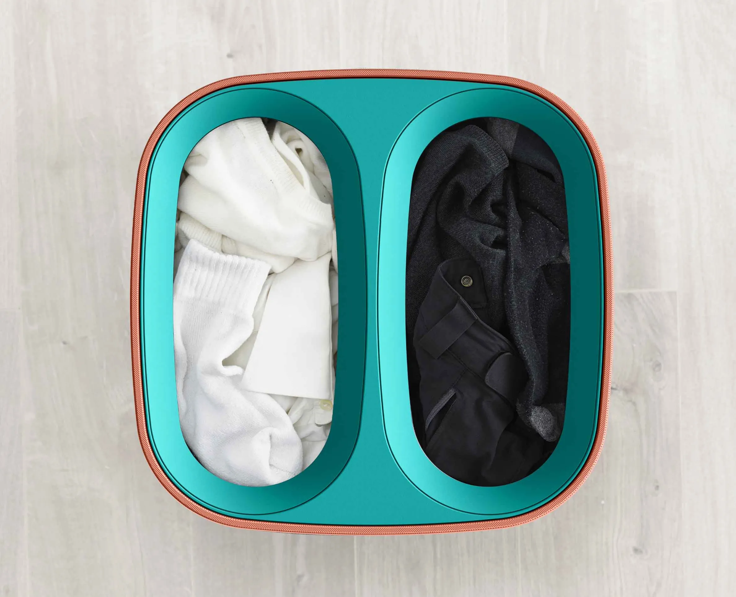 Tota Pop 60L Coral Laundry Separation Basket