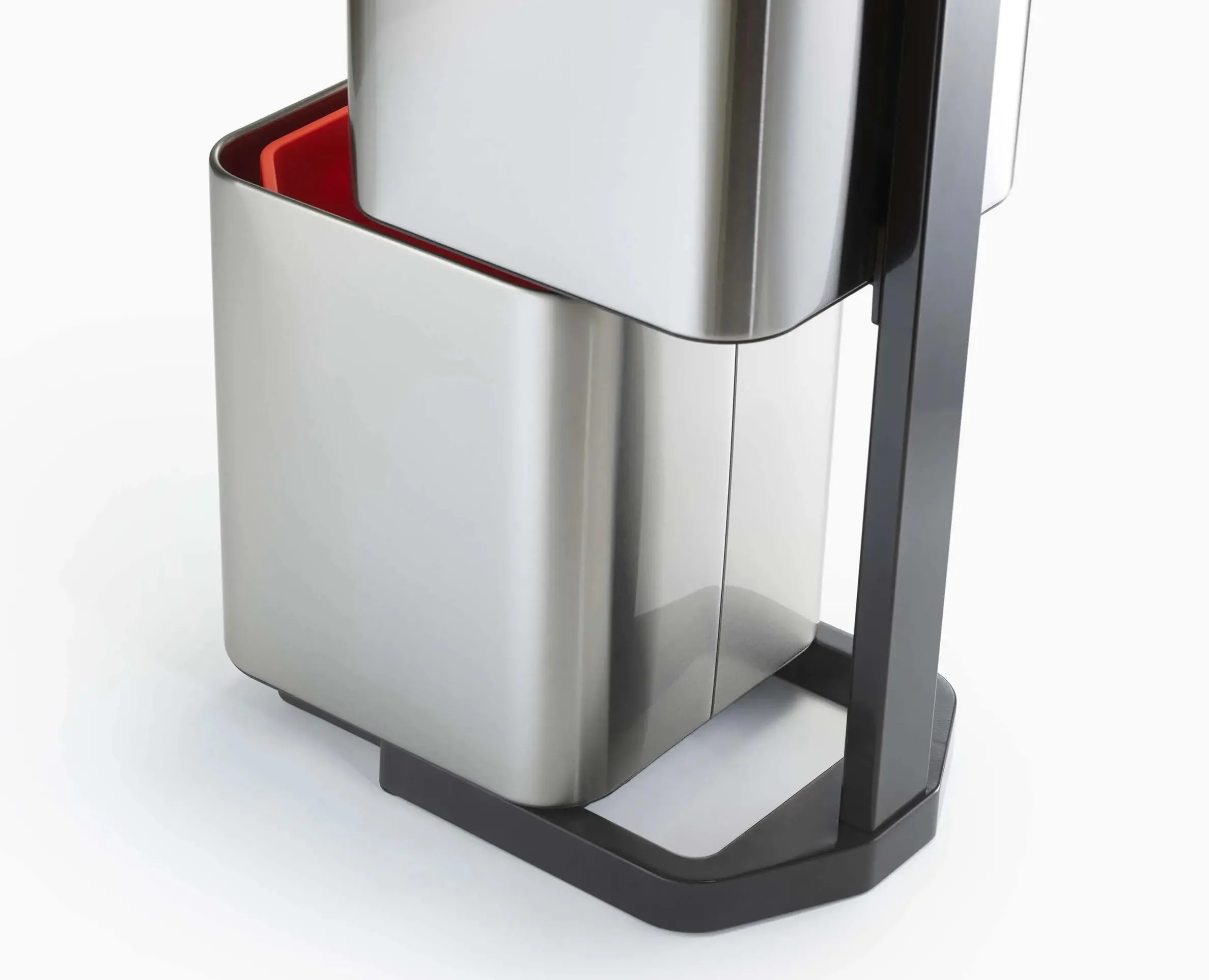 Totem Compact 40L Stainless-steel Waste & Recycling Trash Can