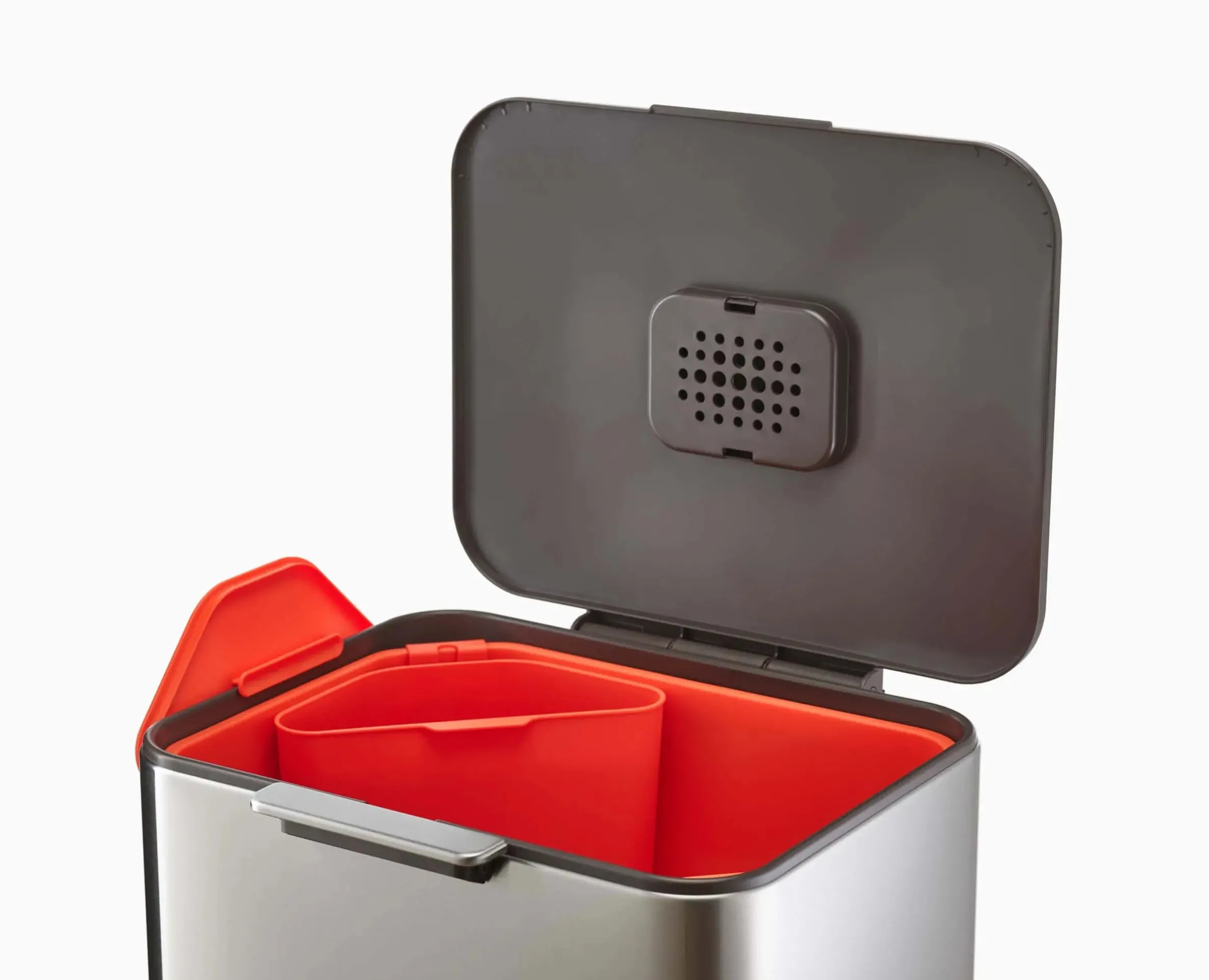 Totem Max 60L Stainless-steel Waste & Recycling Trash Can