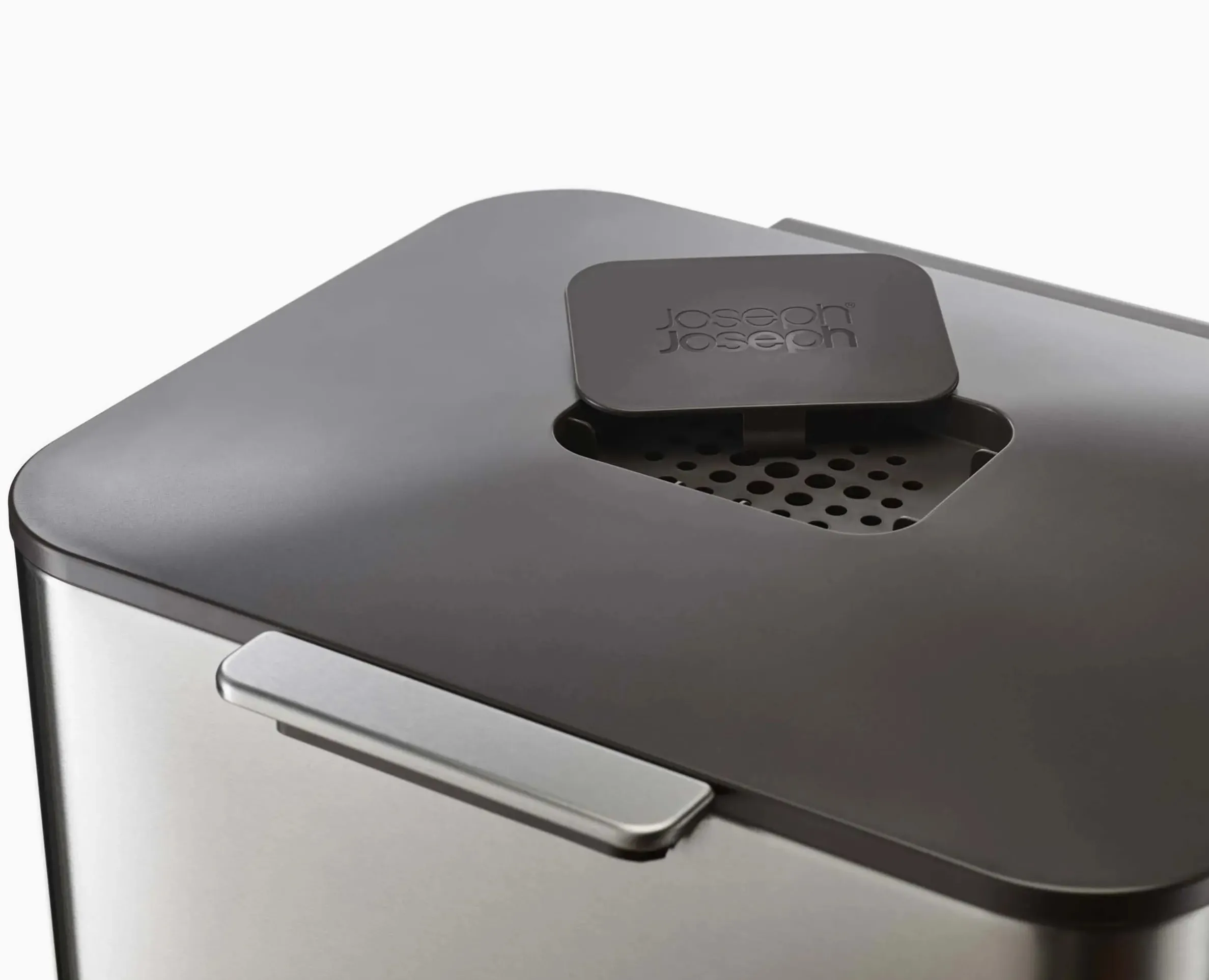 Totem Max 60L Stainless-steel Waste & Recycling Trash Can