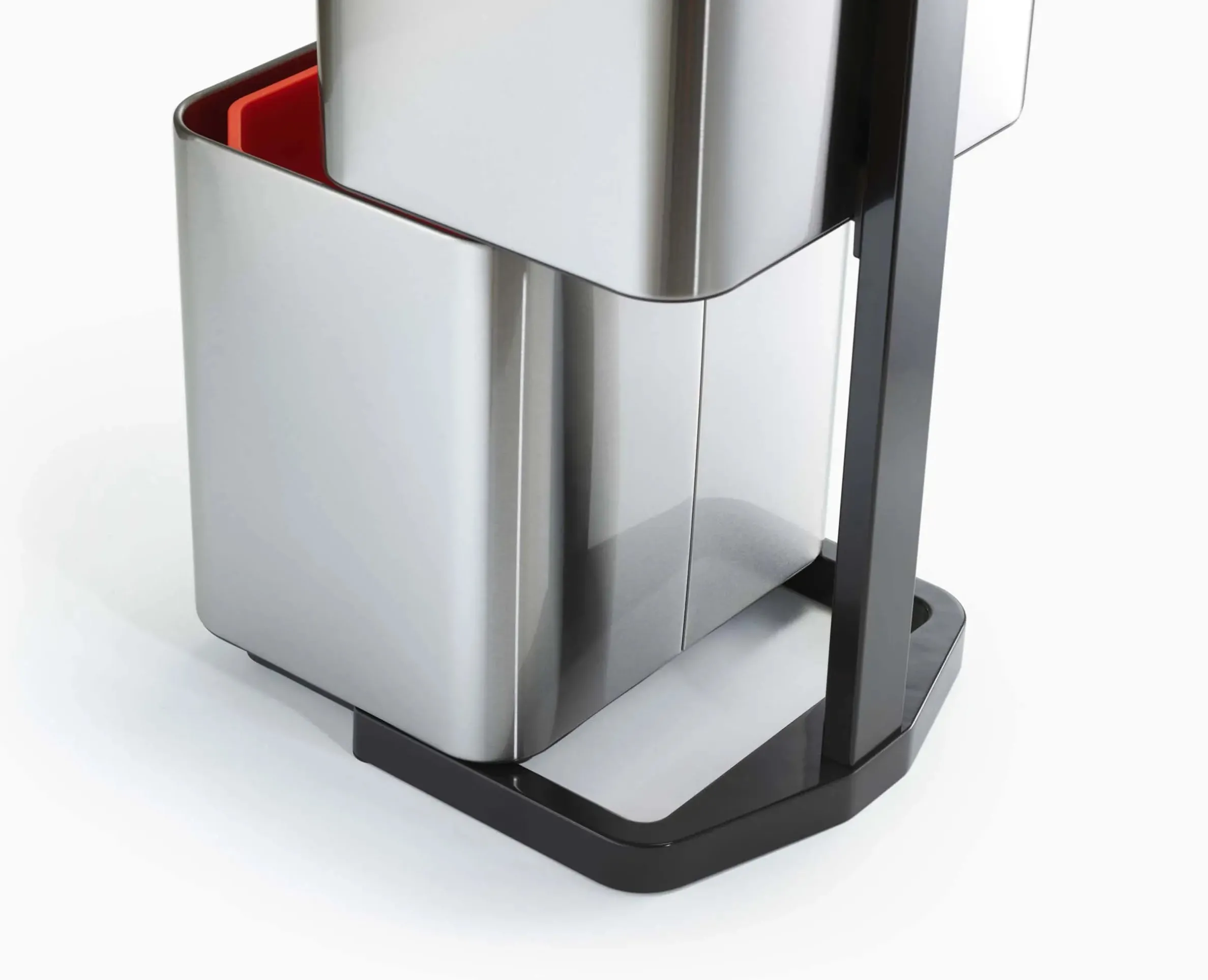Totem Max 60L Stainless-steel Waste & Recycling Trash Can