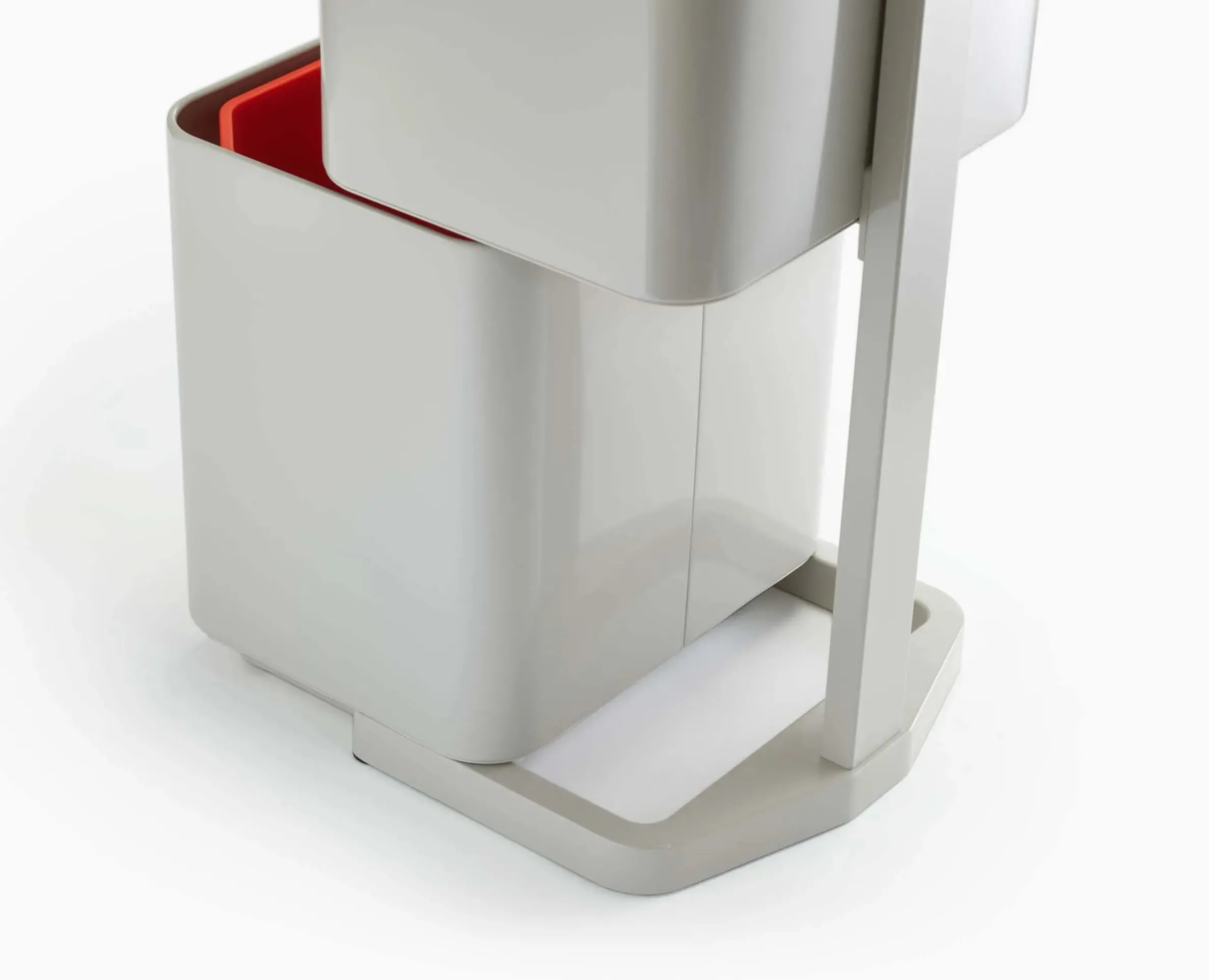 Totem Max 60L Stone Waste & Recycling Trash Can