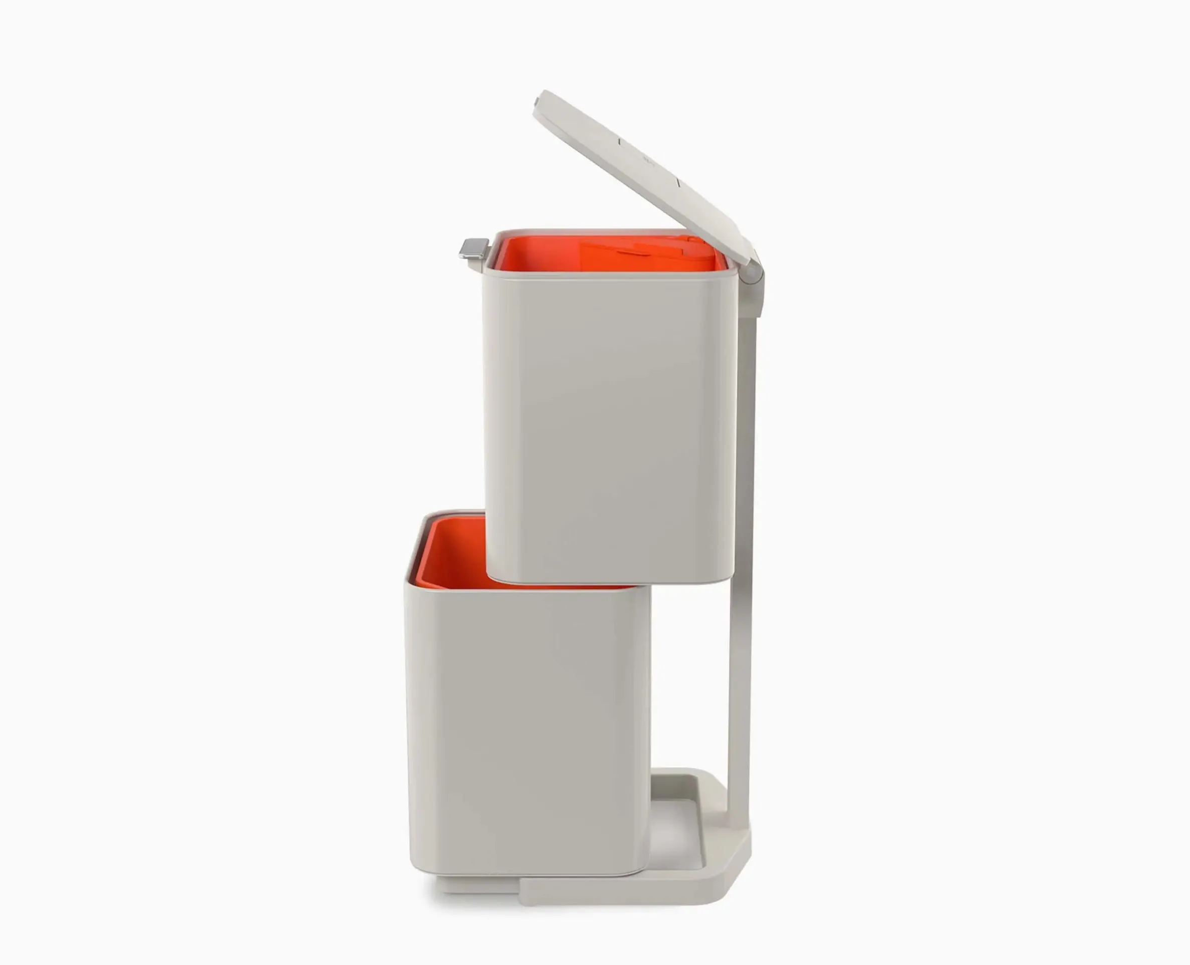 Totem Max 60L Stone Waste & Recycling Trash Can