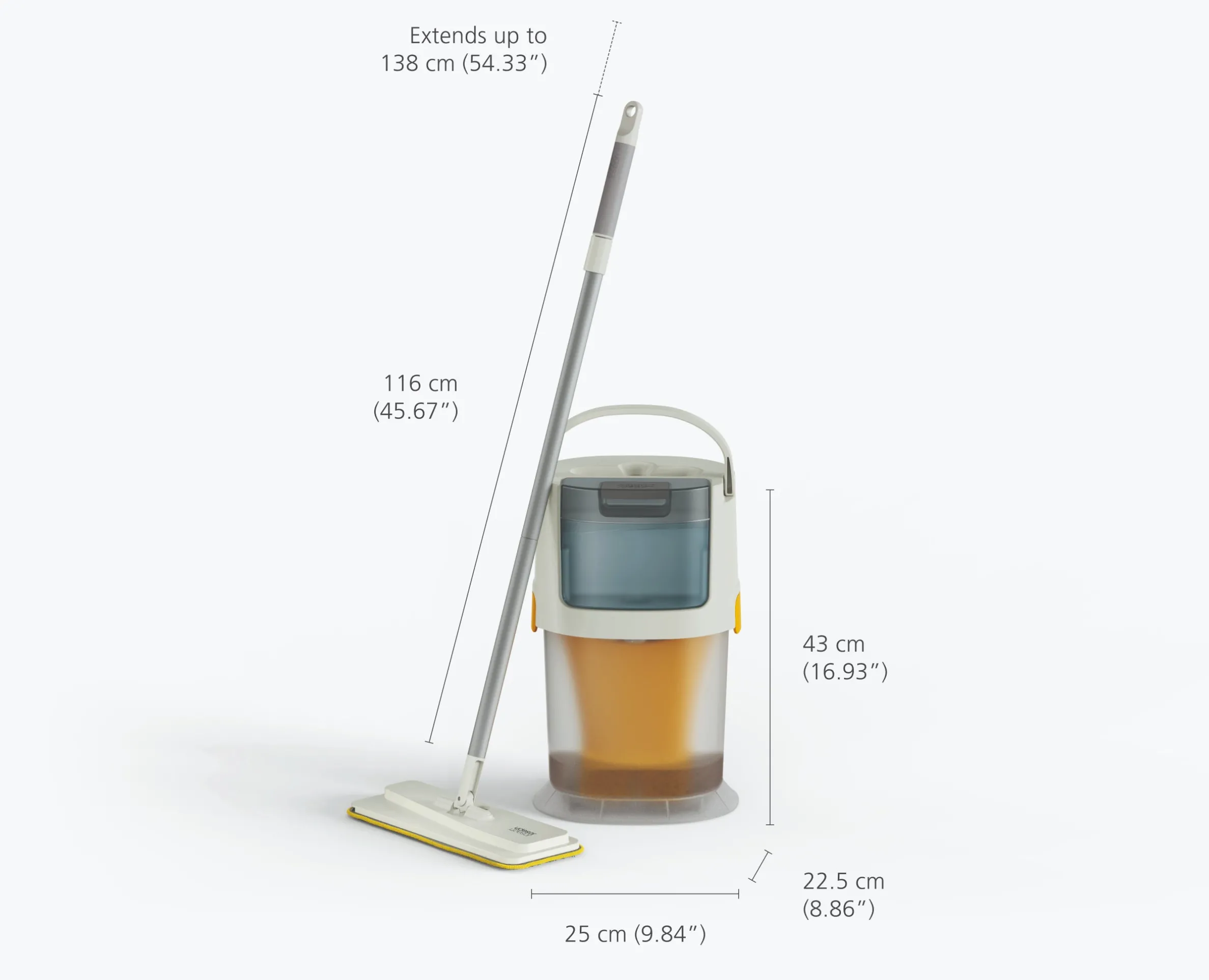 UltraClean Microfiber Floor Mop Cleaning System with Replacement Pads